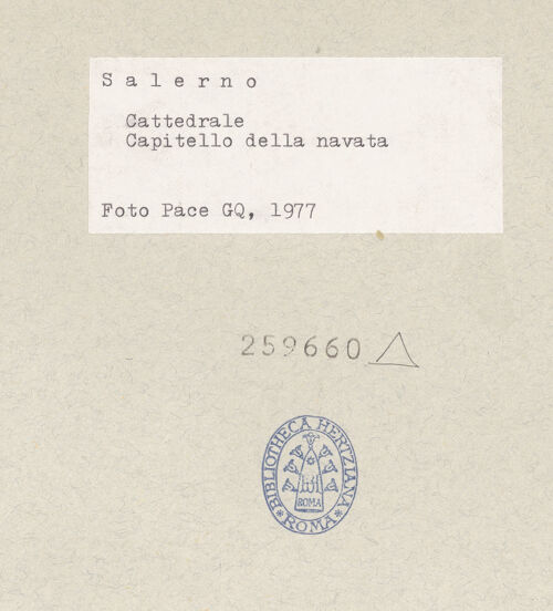 Rückseite von Pace, Valentino [https://www.deutsche-digitale-bibliothek.de/content/lizenzen/rv-ez/] Frontalansicht, bh259660_recto. Foto: Pace, Valentino.