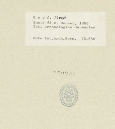 Rückseite von bh259741_recto