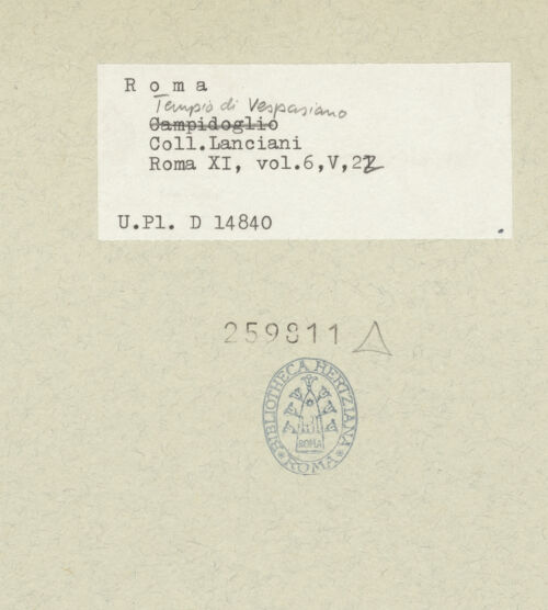 Rückseite von bh259811_recto