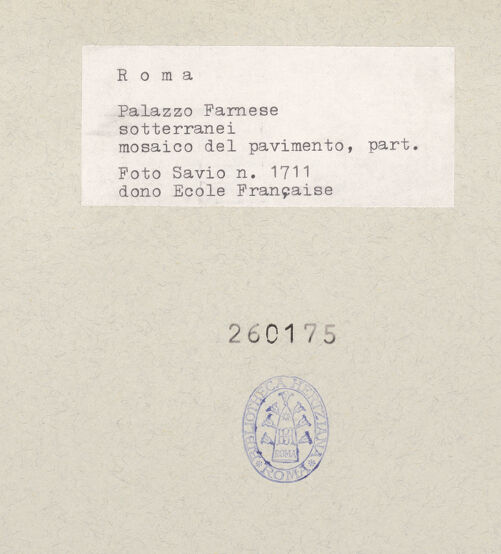 Rückseite von bh260175_recto