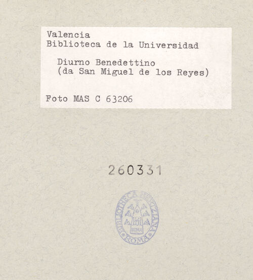 Rückseite von bh260331_recto