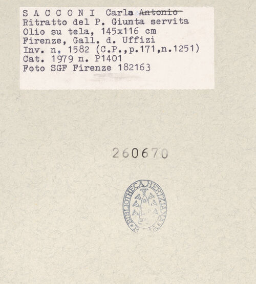 Rückseite von bh260670_recto