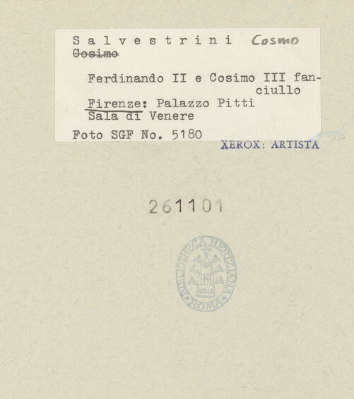 Rückseite von bh261101_recto