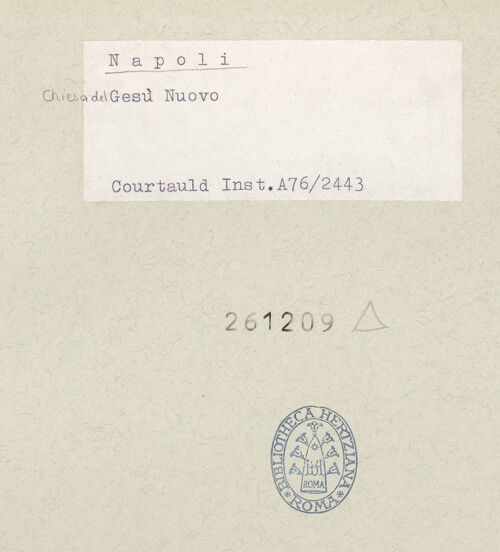 Rückseite von Courtauld Institute of Art [https://www.deutsche-digitale-bibliothek.de/content/lizenzen/rv-ez/] HauptaltarPropheten, Emmausmahl, Abendmahl, Erscheinung Christi (?) - Erscheinung Christi (?), bh261209_recto. Foto.