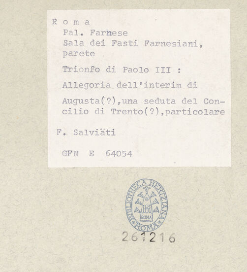 Rückseite von bh261216_recto