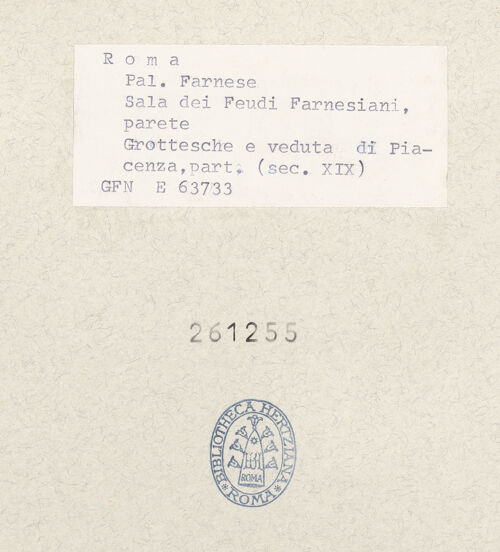 Rückseite von bh261255_recto