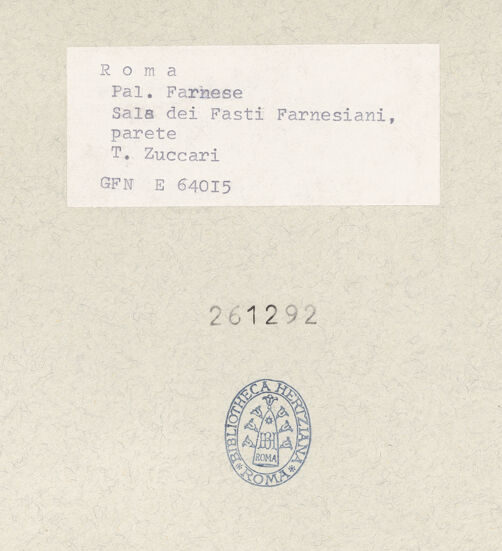 Rückseite von bh261292_recto