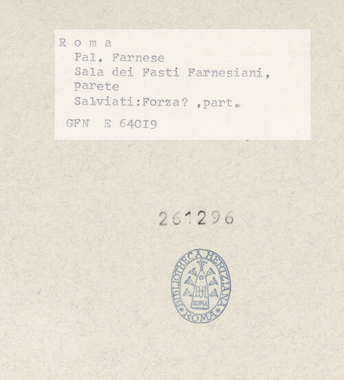 Rückseite von bh261296_recto