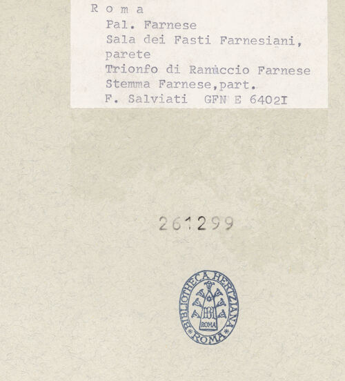 Rückseite von bh261299_recto