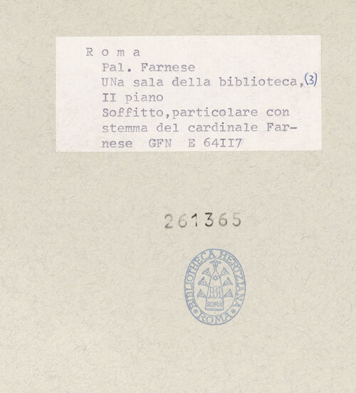 Rückseite von bh261365_recto