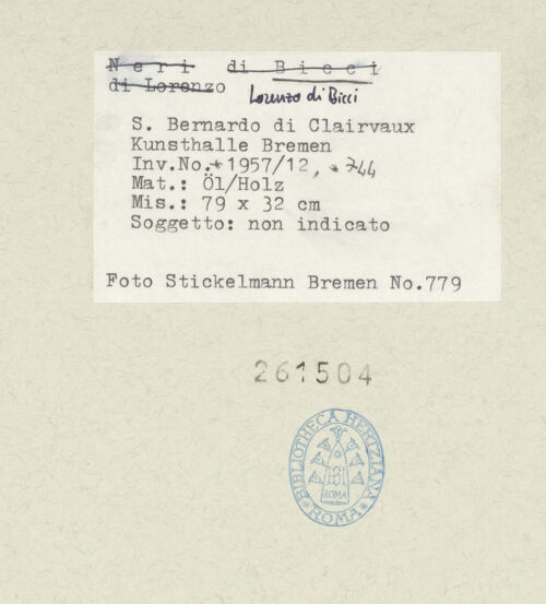 Rückseite von bh261504_recto