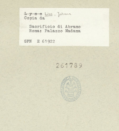 Rückseite von bh261789_recto