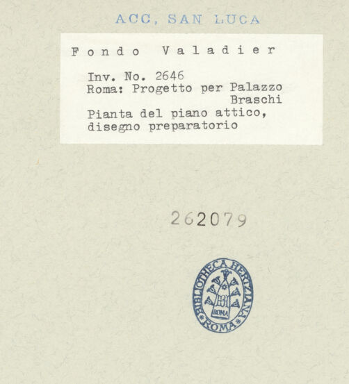 Rückseite von bh262079_recto