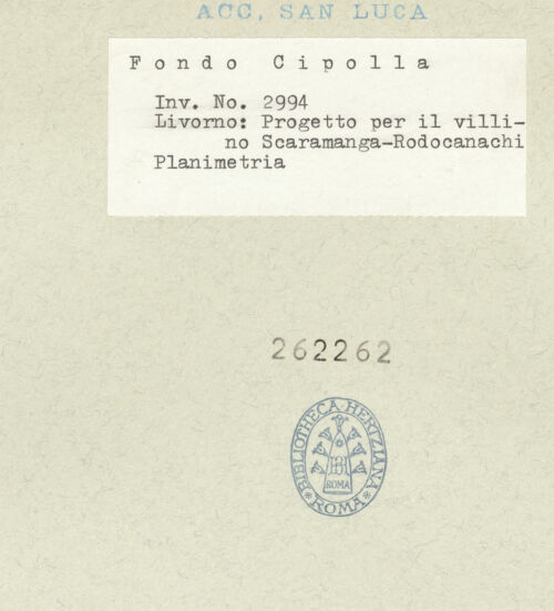 Rückseite von bh262262_recto