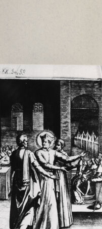 Rückseite von  [http://creativecommons.org/publicdomain/mark/1.0/] Heiliger Filippo Neri - , bh262631. Foto.