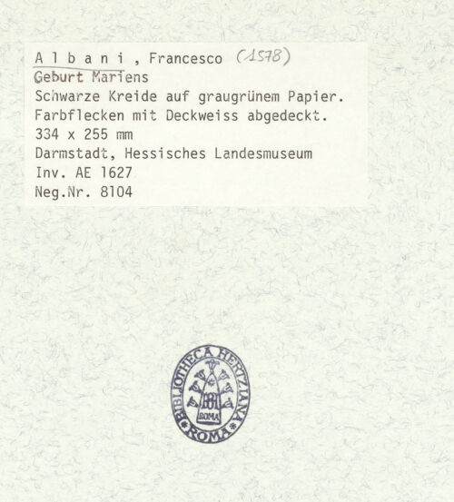 Rückseite von  [http://creativecommons.org/publicdomain/mark/1.0/] ... - , bh263032_recto. Foto.