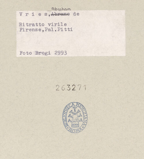 Rückseite von bh263271_recto