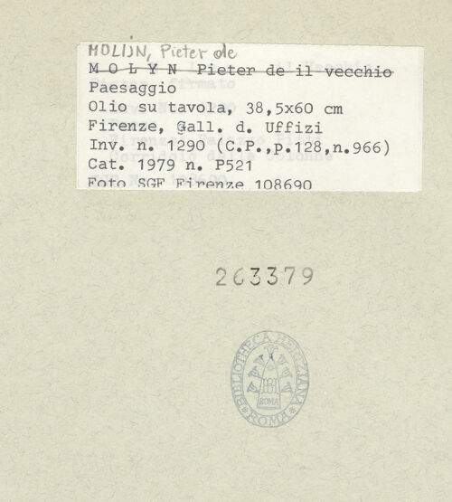 Rückseite von bh263379_recto