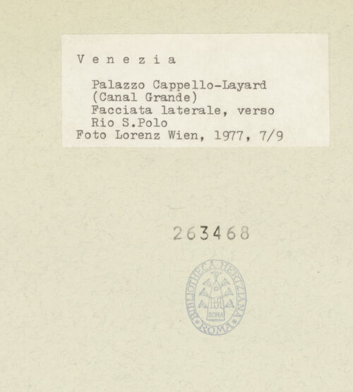 Rückseite von bh263468_recto