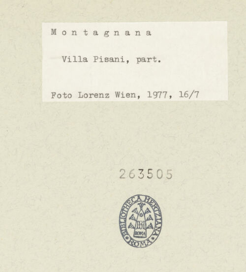 Rückseite von bh263505_recto