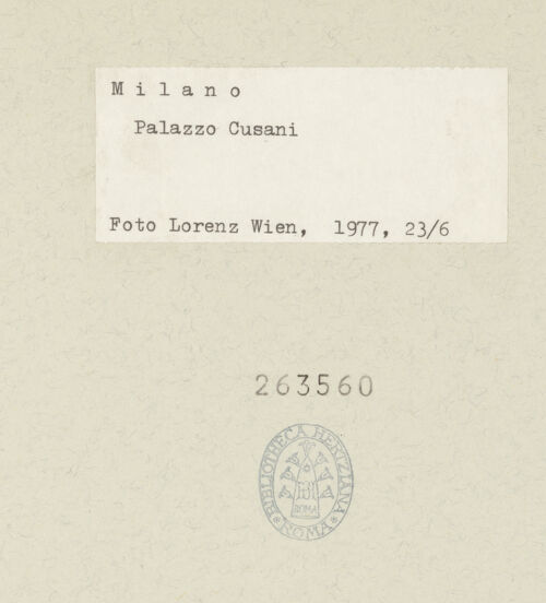 Rückseite von bh263560_recto