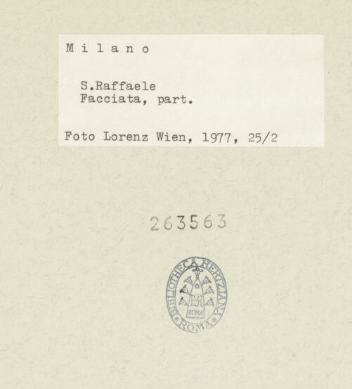 Rückseite von bh263563_recto