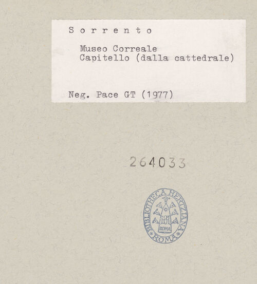 Rückseite von Pace, Valentino [https://www.deutsche-digitale-bibliothek.de/content/lizenzen/rv-ez/] Gesamtansicht, bh264033_recto. Foto: Pace, Valentino.