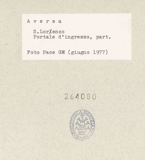 Rückseite von Pace, Valentino [https://www.deutsche-digitale-bibliothek.de/content/lizenzen/rv-ez/] Detail, bh264080_recto. Foto: Pace, Valentino.