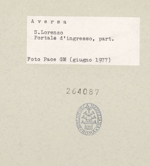 Rückseite von Pace, Valentino [https://www.deutsche-digitale-bibliothek.de/content/lizenzen/rv-ez/] Detail, bh264087_recto. Foto: Pace, Valentino.