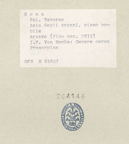 Rückseite von bh264146_recto