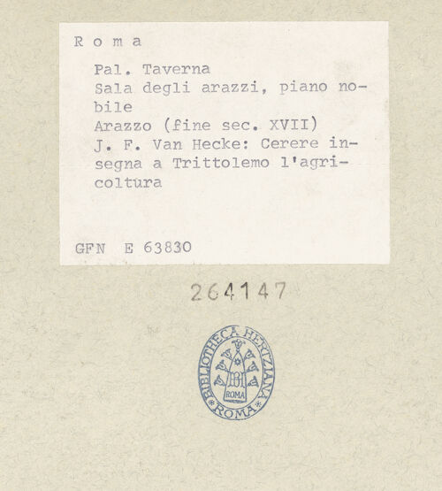 Rückseite von bh264147_recto