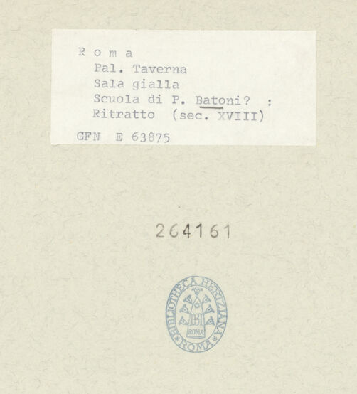 Rückseite von bh264161_recto