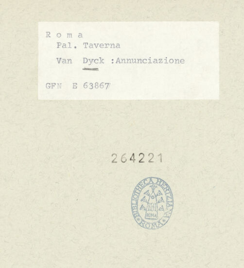 Rückseite von bh264221_recto