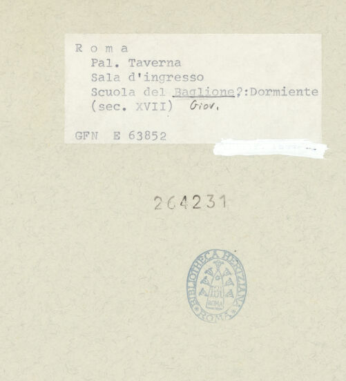 Rückseite von bh264231_recto