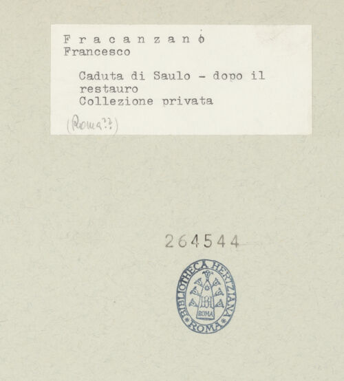 Rückseite von bh264544_recto