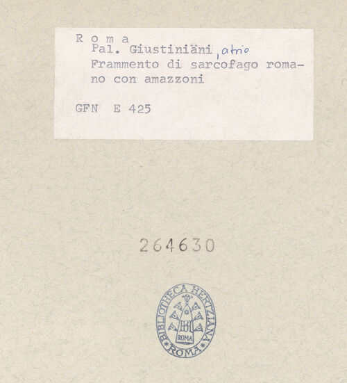 Rückseite von bh264630_recto