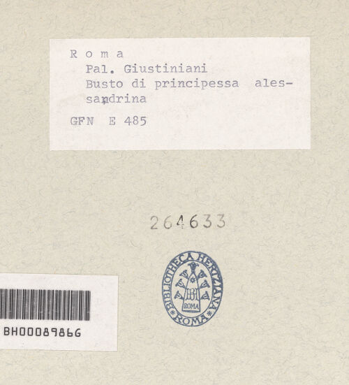 Rückseite von bh264633_recto