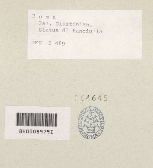 Rückseite von bh264645_recto