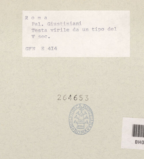 Rückseite von bh264653_recto