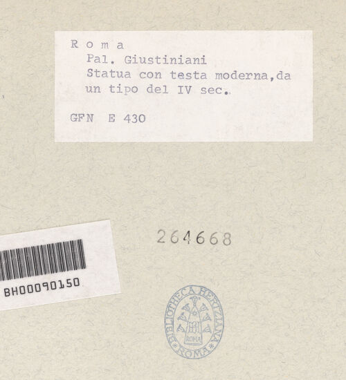 Rückseite von bh264668_recto