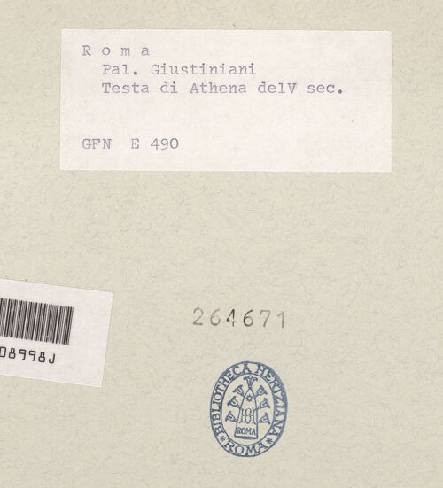 Rückseite von bh264671_recto