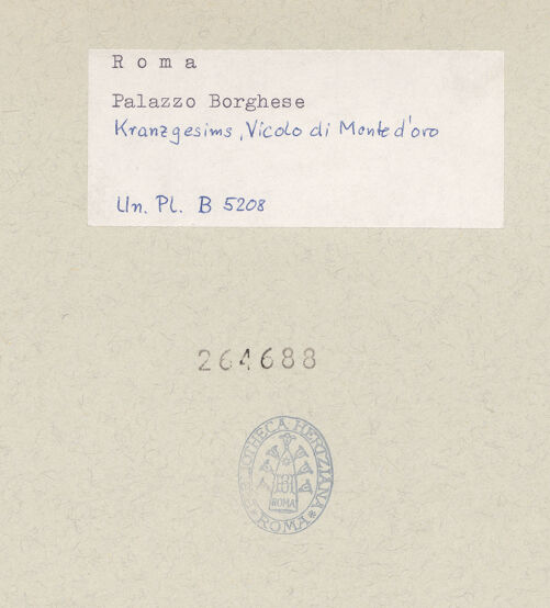 Rückseite von bh264688_recto