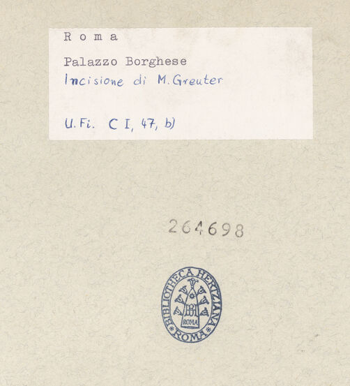 Rückseite von bh264698_recto