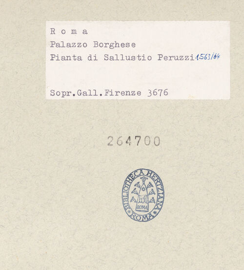 Rückseite von bh264700_recto