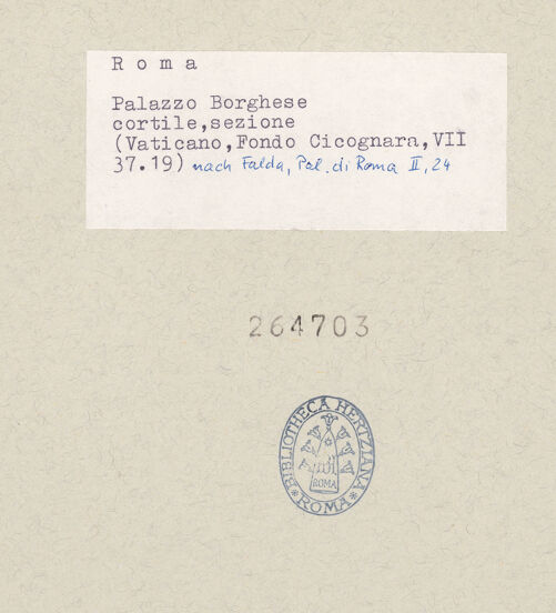 Rückseite von bh264703_recto