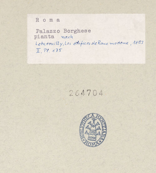 Rückseite von bh264704_recto