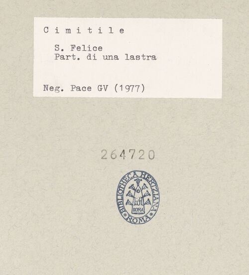 Rückseite von Pace, Valentino [https://www.deutsche-digitale-bibliothek.de/content/lizenzen/rv-ez/] Reliefplatte mit sich gegenüberstehenden Greifen - Gesamtansicht, bh264720_recto. Foto: Pace, Valentino.