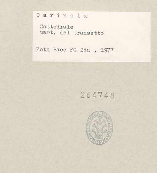 Rückseite von Pace, Valentino [https://www.deutsche-digitale-bibliothek.de/content/lizenzen/rv-ez/] Cattedrale - Südquerhausarm, Detail, bh264748_recto. Foto: Pace, Valentino.