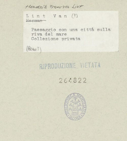 Rückseite von bh264822_recto