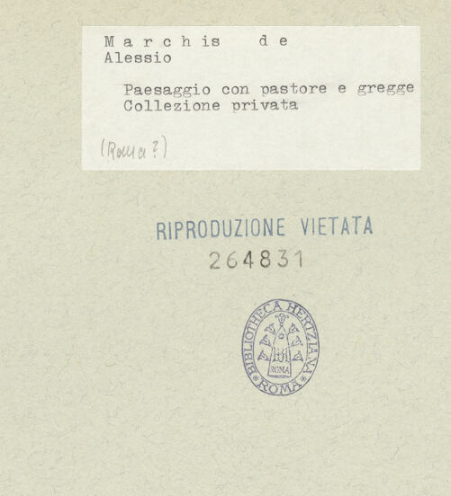 Rückseite von bh264831_recto